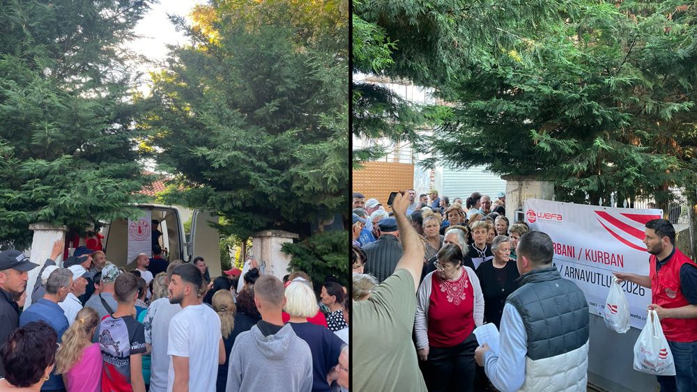 Dhurohet mish kurbani për njerëz në nevojë në njësinë administrative Çërravë në Pogradec dhe në Librazhd