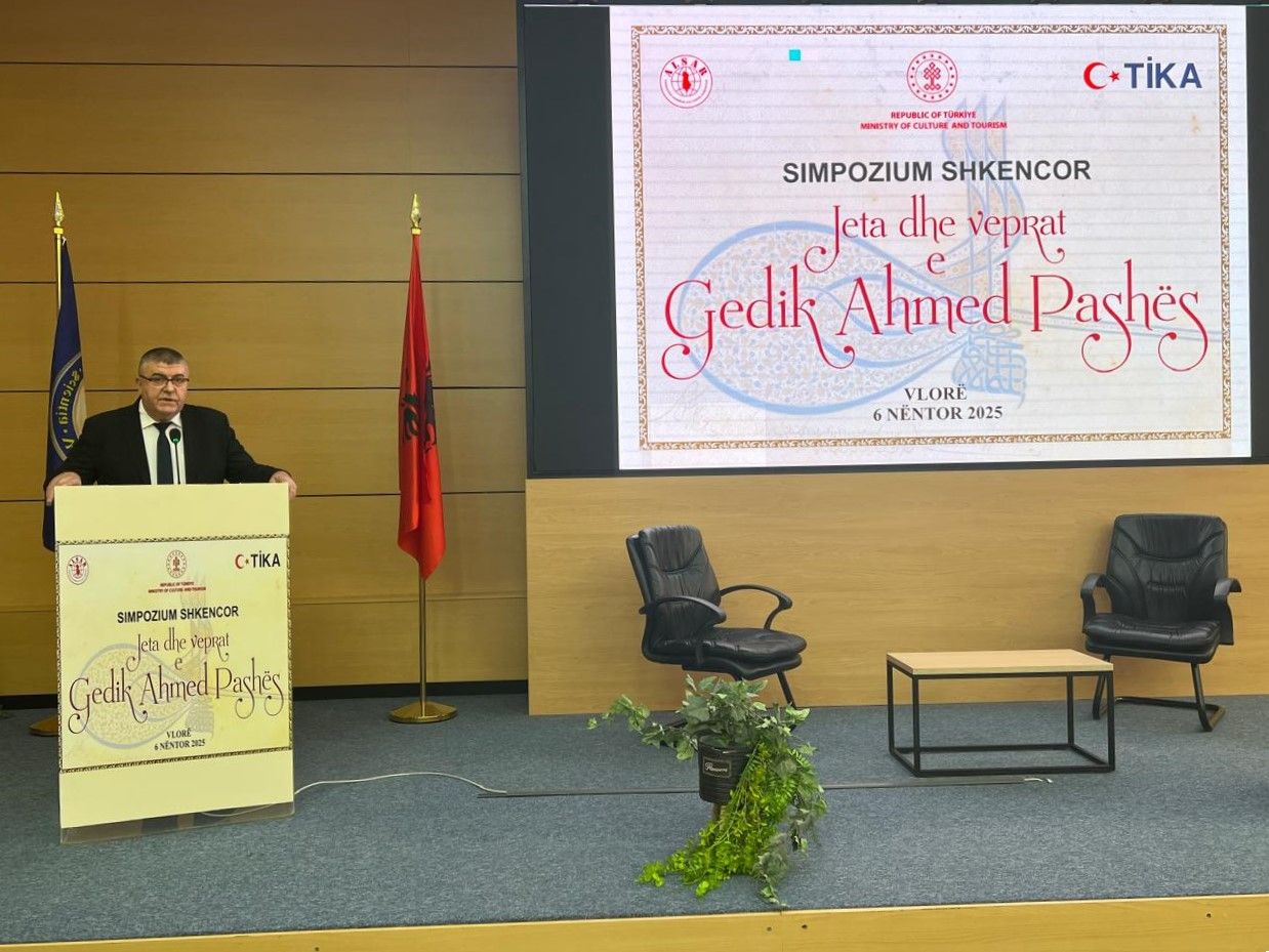 Fondacioni ALSAR zhvillon në Vlorë, me mbështetjen nga TİKA, simpoziumin shkencor për Gedik Ahmed Pashën