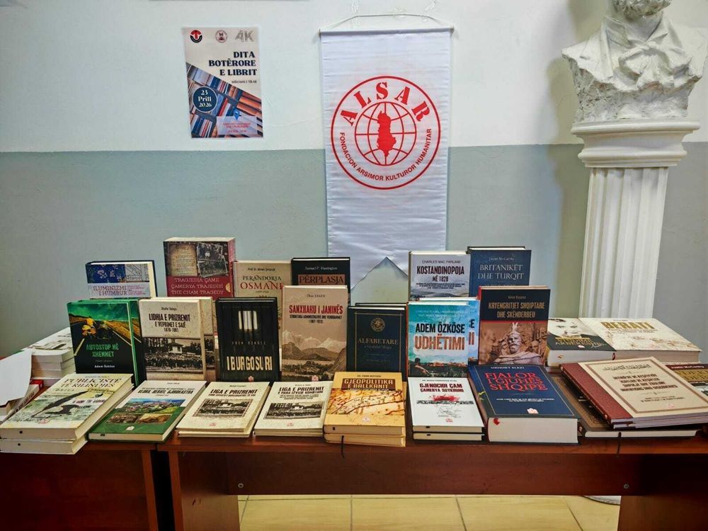 Botimet ALSAR paraqiten në edicionin e 18-të të kremtimeve të Ditës Botërore të Librit në Fakultetin e Historisë dhe të Filologjisë të Universitetit të Tiranës