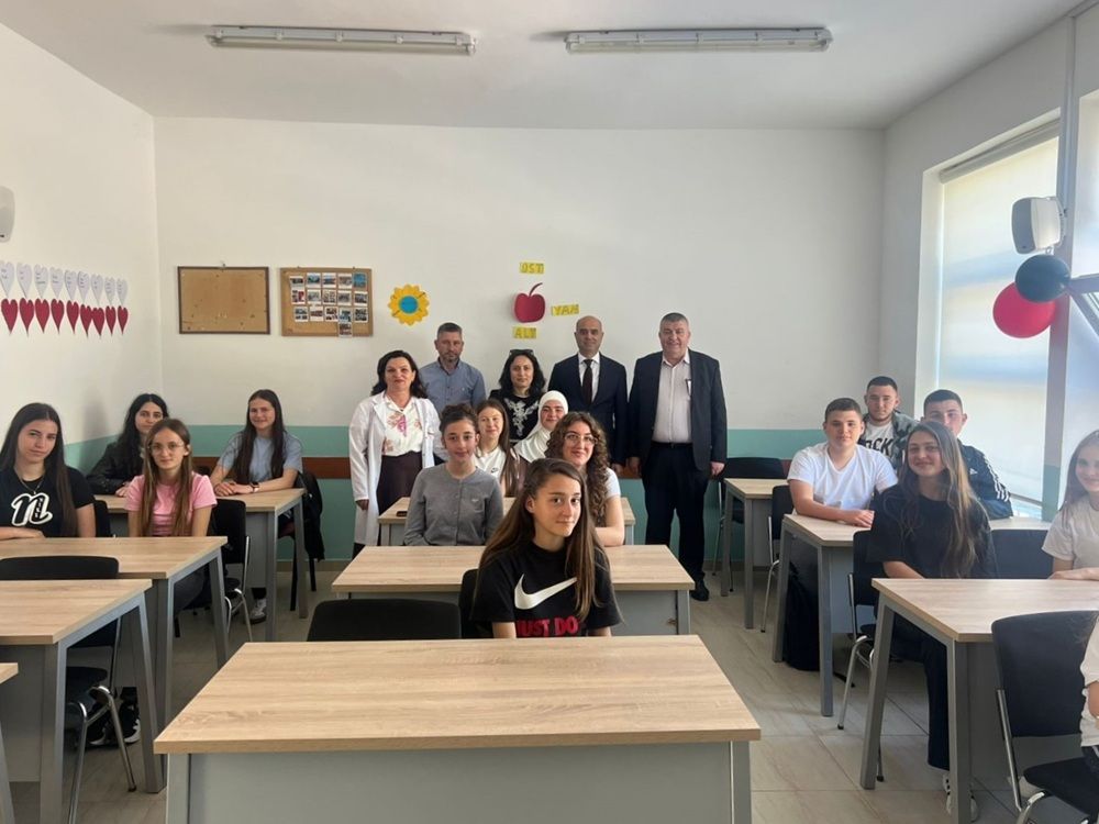 Vizitë e kryetarit të Fondacionit ALSAR në shkollën “Bido Sejko” në Konispol