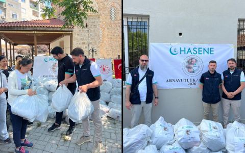 Aktiviteti humanitar në Kurban Bajram, shpërndarje masive veshmbathjesh
